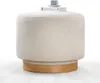 Hanah Home, Turneed - Cream, pouf, crème, 100 % COTON, 55 x Voir les images du produit 4