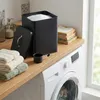 Relaxdays Waschmittelbox 6L, Metall, Waschpulverdose mit Produktbild-Vorschau 2