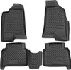 2005-2010 Hummer H3 dywaniki podłogowe TPE czarne 4 szt Podgląd zdjęcia produktu 1