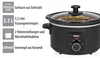 Tristar VS-3915 Slow-Cooker, 3,5 l, Schwarz, Drehregler, 4 Produktbild-Vorschau 12