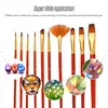10pcs Paint Brushes Set Kit Artist Paintbrush Mehrere Produktbild-Vorschau 8
