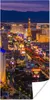 MuchoWow® Poster Nacht - Las Vegas - Lila 60x120 cm - Produktbild-Vorschau 1