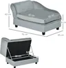 Sofa dla psa PawHut Pet Sofa z matą, legowisko dla psa, Podgląd zdjęcia produktu 3