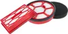 Three vacuum cleaner filters are arranged on a white background. Produktbild-Vorschau