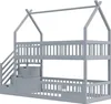 Letto a castello per bambini Sweiko 90x200 letto in legno Anteprima dell’immagine prodotto 7