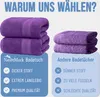 Frottier Badetücher 2er Pack 100x150cm, 100% Baumwolle, Produktbild-Vorschau 5