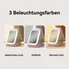 Schminkkoffer, Tragbar Kosmetiktasche, Make-up-Tasche mit Produktbild-Vorschau 4