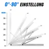 8 pièces 118 cm Support de centrale solaire pour balcon, Voir les images du produit 4