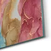 DEQORI Hybrid Leinwand Bild 60x30 cm 'Goldene Träume' Produktbild-Vorschau 5