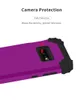 Galaxy S10e Hülle, LaimTop Heavy Duty 3 in 1 Hybrid Hart PC Produktbild-Vorschau 5