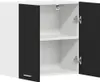 vidaXL Nástenná skrinka Lyon Black 60x31x60 cm Materiál na Náhľad obrázku produktu 4
