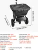 SucceBuy Streuwagen mit 38,6 kg Kapazität, Schleuderstreuer Produktbild-Vorschau 7