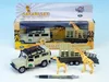 Kids Globe Landrover Defender mit Tieranhänger, Safari Anteprima dell’immagine prodotto 9