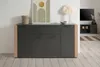 finori Sideboard Cento 51A anthrazit / Nachbildung Artisan Produktbild-Vorschau 10