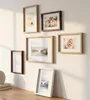 3er 5er Set Holz Bilderrahmen Bilder Foto Rahmen Fotorahmen Produktbild-Vorschau 2