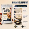 Bazko 1 kg Backmischung für süße Waffeln Waffelteig Produktbild-Vorschau 6