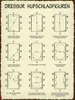 vianmo Holzschild 40x30 cm Dressur Hufschlagfiguren Produktbild-Vorschau 1