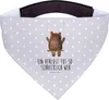 Mr. & Mrs. Panda Tuch Bär Schaukel - Grau Pastell - Produktbild-Vorschau 1