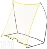 Tragbares Fußball-Rebounder Trainernetz - 7x7 Fuß - Produktbild-Vorschau 1