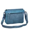 The Skandinavian Brand Damen Leder Umhängetasche  Blue : Produktbild-Vorschau 2