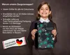 Zeugnismappe, Dokumentenmappe, Ordner A4, Sterne Türkis mit Produktbild-Vorschau 5