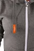 O'Poppy Jumpsuit Damen mit spitzer Kapuze dunkelgrau Produktbild-Vorschau 4