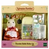 Sylvanian Families Schokoladenhasen Mutter mit Kühlschrank Produktbild-Vorschau 5