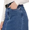 ONLY Jeansrock mit hoher Taille und Schlitz vorne Größe: M Produktbild-Vorschau 10