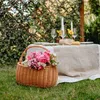 Creative Home Einkaufskorb Weidenkorb mit Henkel Produktbild-Vorschau 8