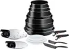 Tefal L1599702 Ingenio Easy On Kochgeschirr 17-tlg. schwarz Produktbild-Vorschau 1