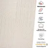 Moderner Kurzflor-Teppich Boho Wohnzimmer Schlafzimmer dünn Produktbild-Vorschau 7