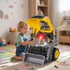 AIYAPLAY Motorspielzeug Kinder 68-teilig Bagger Produktbild-Vorschau 2