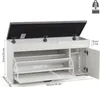 Mondeer Garderobenset Schuhbank Wandspiegel und 5 Produktbild-Vorschau 7