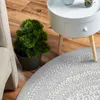 In- & Outdoor Teppich Rund FINN Grau, Ø120 cm Produktbild-Vorschau 4