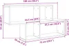 vidaXL Étagère murale Chêne Sonoma 100x20x53 cm Bois Voir les images du produit 8