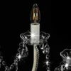 vidaXL Lampadario con perle bianche 12 prese E14 Anteprima dell’immagine prodotto 5