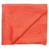 Baumwolltuch - rot - blutorange Lurex silber - Produktbild-Vorschau 4
