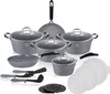 Berlinger Haus Granittöpfe 18 Elemente BH6196 Produktbild-Vorschau 2