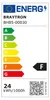Braytron plafondventilator met LED-verlichting, 24W, wit Productafbeelding-voorbeeld 6