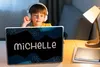 MuchoWow® Laptop Aufkleber Sticker Cover Michelle - Pastell Produktbild-Vorschau 3
