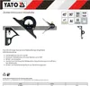 A product image showing a combination square with various attachments and specifications. Anteprima dell’immagine prodotto