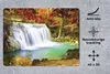 MuchoWow® Mauspad Mousepad Herbst - Wasserfall - Natur Produktbild-Vorschau 2