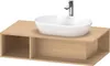 Waschtischunterbau D-NEO 1 of Fach 260x1000x550mm eiche Produktbild-Vorschau 5