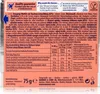 The image shows the back of a Manner Wien Neapolitaner wafer package, displaying nutritional information and ingredients. Náhled obrázku produktu