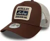 New Era A-Frame Trucker Cap Patch Buffalo NY brown/beige Produktbild-Vorschau 1