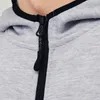 JACK&JONES CORE JCOFUSION SWEAT ZIP HOOD NOOS Light Grey Produktbild-Vorschau 15
