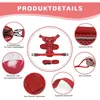 Katzengeschirr mit Leine Set Ausbruchsicher Rot XS Produktbild-Vorschau 4