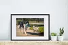 MuchoWow® MuchoWow® Gerahmtes Poster Hund - Seil - Park Produktbild-Vorschau 4