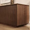 Lowboard OLE 175 cm, Massivholz, TV bis 70 Zoll - Nussbaum Produktbild-Vorschau 5