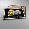 Gerahmtes Poster - Schwarzer Rahmen - Maske Theater Bühne Produktbild-Vorschau 3